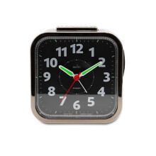 Acctim Otis Titanium Analogue Alarm Clock