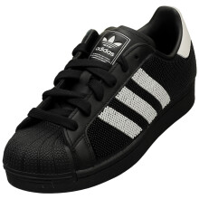 (38) adidas Superstar II Damen Fashion Sneaker Schwarz Wei?