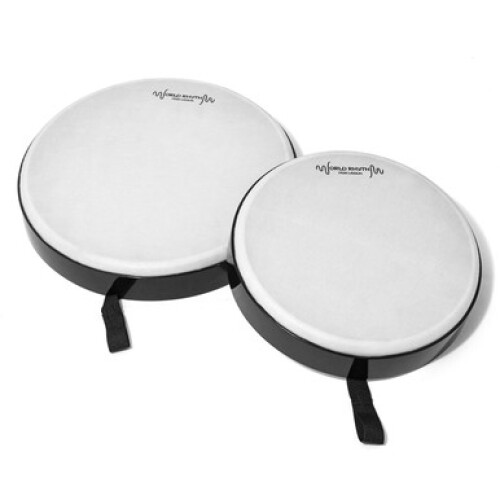 Nesting Djembe Set Pre-Tuned Rainbow World Rhythm 1