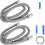 2PCS Accessory Tubing 6 Foot Long for Better Sleep Includes 5