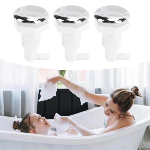 3Pcs Bath Jet Nozzle PVC Spa Accessory