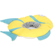 Post Surgery Cat Recovery Collar Fish Shape Waterproof Adjustable Neck Cone