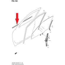 Türleiste vorn links Suzuki Grand Vitara 83821-65J00