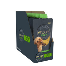 Encore 100% Natural Lamb Bone Broth Bone Broth Dry Food Topper for Dogs, Grain Free with Collagen to Support Healthy Joints & Skin