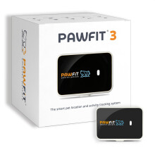 Pawfit 3 GPS Pet Tracker GPS Dog Tracker 4G Live Satellite Tracking, Multiple Smart Alerts, Fully Waterproof Activity Monitor for Dogs, Unlimited Ran