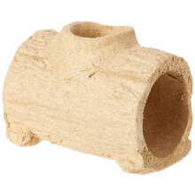 Rosewood Edible Play Log – Extra Large Natural Chew Toy for Small Animals Including Rabbits and Guinea Pigs – Edible Tunnel for Play, Hiding