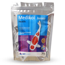 NT Labs Medikoi Health, Complete Feed For All Pond Fish, Ideal For Spring, Summer and Autumn Feeding, Contains Propolis, Maintains Immune Sy