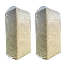Warma 20kg Large Bale Wood Shavings Animal Bedding - UK Wood Substrate Dust Extracted - Suitable for Hamster Rabbit Mice Gerbils Guinea Pig Small Ani