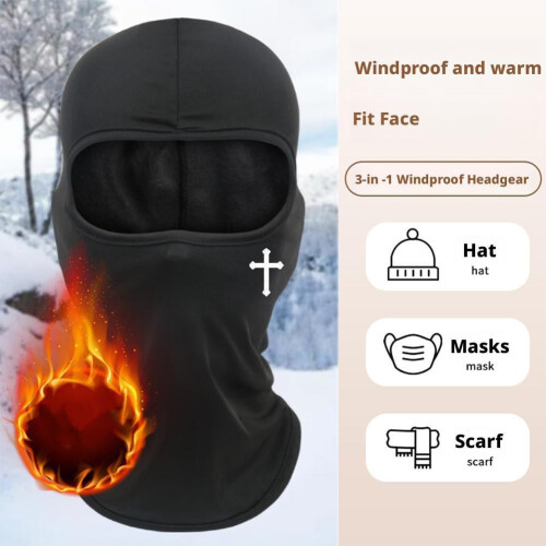Polyester Face Cover Autumn Winter Breathable 1