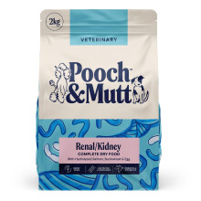 Pooch & Mutt – Renal/Kidney Veterinary Diet Dog Food, Grain Free Complete Dry Dog Food, to Support Kidney Disease or Chronic Renal Insufficiency, 2k
