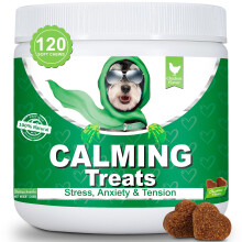Bailey & buddies Calming Dog Treats - 100% Natural Soft Chews Reduce Stress, Fear, Barking, Aggression. Soothes Anxiety for All Breeds & Adult Ages f