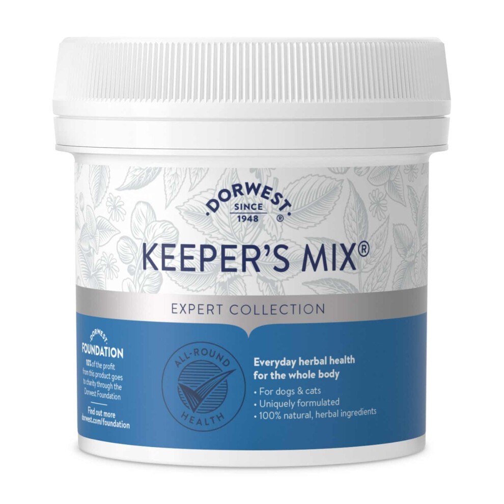 Dorwest Herbs Dorwest KeeperâS Mix, 250G, Herbal Health Supplement For Dogs And Cats, Natural Herbs, Vitamins, And Minerals. 100% Natural Pure Herbs