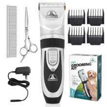 Pet Union Professional Dog Grooming Kit - Rechargeable, Cordless Pet Grooming Cl