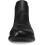 High Top Sneakers Leather Splicing Reflective Black 4