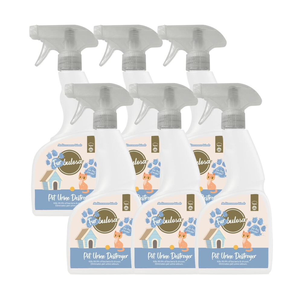 Fabulosa Furbulosa Pet Urine Destroyer, Perfect For Removing Pet Urine Stains An