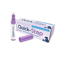 Bray Quick-Stop Silver Nitrate Styptic Pencil (x 1) – 95% Silver Nitrate for Pets – Stops Bleeding Fast – For Minor Cuts, Wounds, Nail Trims
