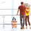 Portable Shopping Wheel Bag Telescopic Roller 30L Foldable 4