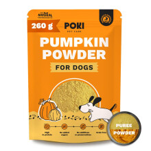 Pumpkin Powder for Dogs (260g) | Pumpkin Puree for Dogs | Fibre Supplement For Loose Stools Digestion, Weight Management & Immune Health | 1