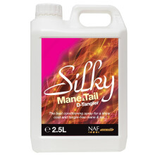 NAF Silky Mane & Tail 2.5L – Leave-In Conditioning Spray for Horses – Instantly Detangles, Softens & Shines – Non-Greasy, Dust-Repellent Finish
