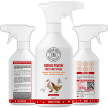 Poultry First Aid Spray 500ml By Cooper And Gracie | Antiseptic Spray For Wounds