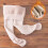 Leggings da ragazza, foderati in cotone, elasticizzati, lunghezza intera, taglia 2