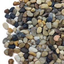 SHIZWU Aquarium Gravel, Natural 1.8kg 8-12mm Fish Tank Gravel for Plant Substrat
