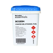 Ethanol Chafer Gel Fuel 4kg Bucket Refill for Chafer Tins Suitable for Indoor Use Smoke Free Odour Free Professional Catering and Foodservice
