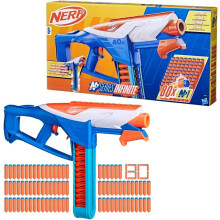 Toy Blaster Blue ABS Plastic Includes 80 Darts Outdoor Play Equipment Age 8 Plus
