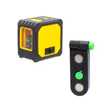 Palm Sized Crossline Green Laser Level Self Levelling with Magnetic Mounting Bracket Horizontal Vertical Line Projection Tripod Compatible