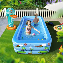 Giant Cartoon Family Paddling Pool 200 cm