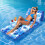Inflatable Pool Lounger Float Blue 1