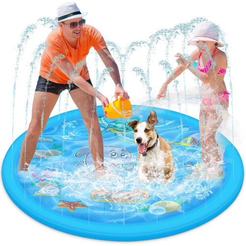 150cm Pet and Kids Splash Play Mat