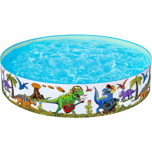 183cm Dinosaur Rigid Paddling Pool
