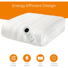 3-Heat Double Electric Blanket