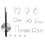 Frameless Acrylic Mirror Wall Clock - Silver, DIY Home Office Decor 1