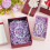 Paars snipperpapier als vulmiddel, 7 oz, 4 sets 4
