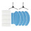 10 Pcs for RobZone Duoro X-Clean Sweeping Machine Accessories Side Brush Mop Filter 5