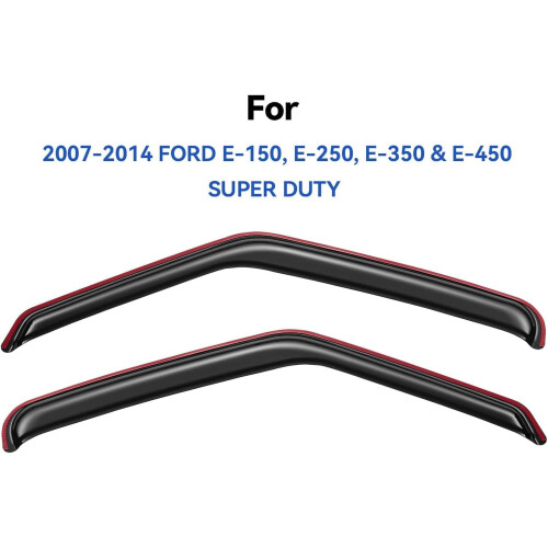 In-Channel Window Visors for Ford E-150 to E-450 2007–2014 1