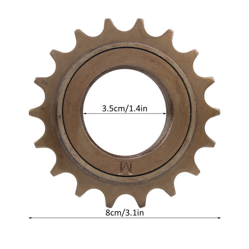 Steel 18T Freewheel Bicycle Component 1