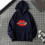 Γυναικεία oversized casual φούτερ με κουκούλα, φαρδιά γραφικά φούτερ, με στρογγυλή 2