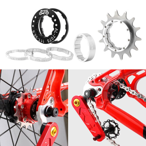 14T Single Speed Schwungradadapter-Set Ausrüstungsritzel 2