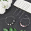 Silver Snake Chain Charm Bracelet with Lobster Clasp 12 pcs 4