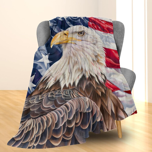 Měkká flanelová deka Eagle, lehká, 6050 palců 1