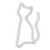 Cat Shaped Neon Light LED Decor, 23.5cm Blue, USB/Battery Powered 4