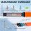 Frost Protection Heating Cable 4 M Heating Cable Concurrent Heating Self-Regulating Waterproof for Water Pipes Eu Plug 4