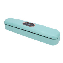 Portable Vacuum Sealer Machine 35x6x8cm with LCD & 10 Bags