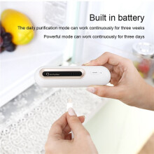 2X O3 Ozone Refrigerator Deodorizer, for Refrigerator, Shoe Cabinet, Wardrobe, Room, Car,Pet Home Air Purifier