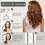Acessório de Cilindro Cônico para Modelador de Cachos Longo para  FlexStyle de 0,78 A 1,4 Polegadas com Ondas Texturizadas 5