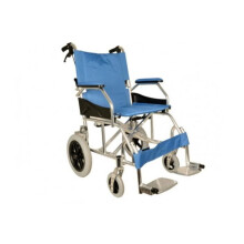 Sedia a rotelle - Regina - 5-GMS-50418 - Alluminio - 1 posto - Pieghevole e leggero