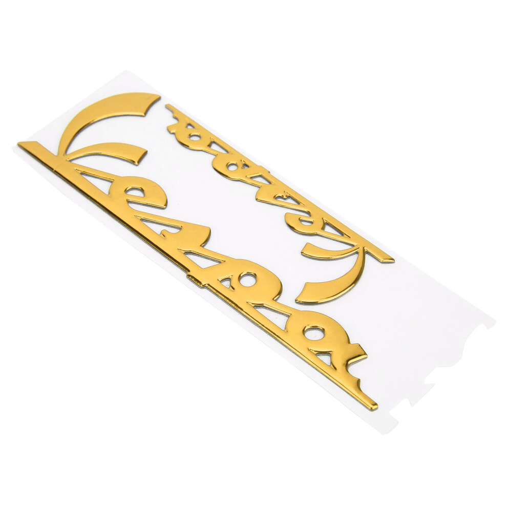 3D Superyellow Vespa Emblem Sticker For Gts300 Lx125 Lx150 Primavera 4651391834598
